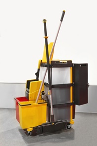 janitorial service cart